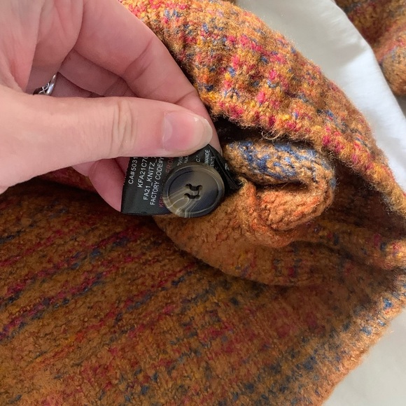 Nwt For Love And Lemons Helena Autumn Tones Cardigan - Picture 7 of 9